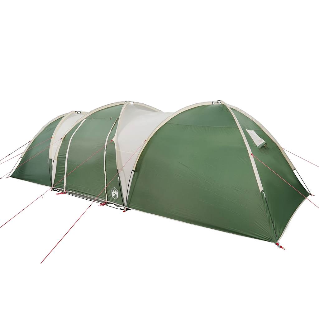 vidaXL Family Tent Dome 8-Person Green Waterproof