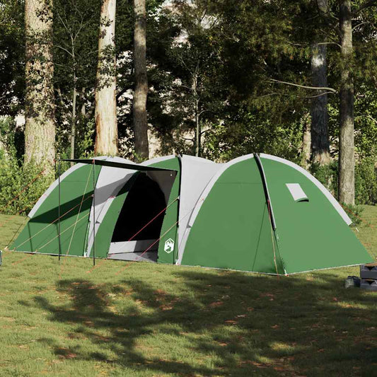 vidaXL Family Tent Dome 8-Person Green Waterproof