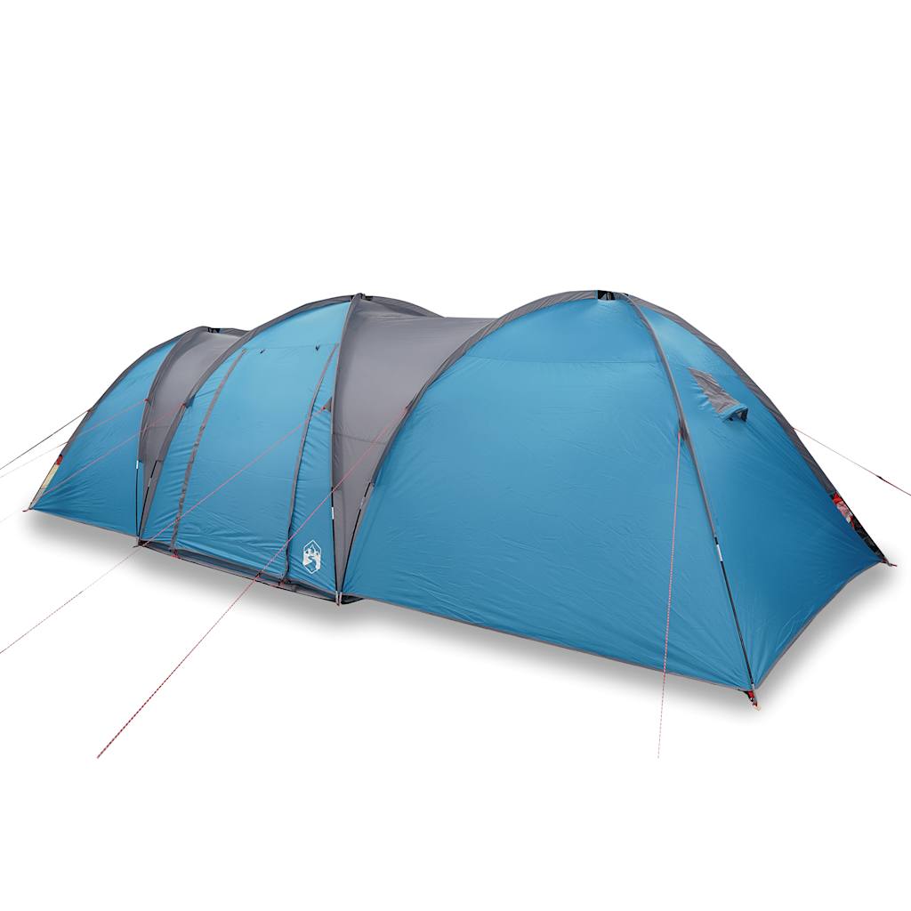 vidaXL Family Tent Dome 8-Person Blue Waterproof