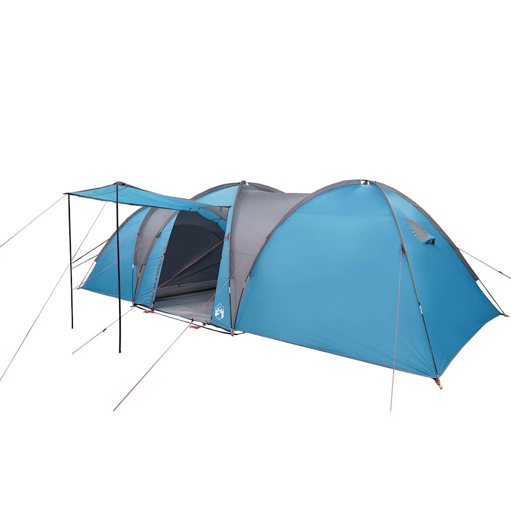 vidaXL Family Tent Dome 8-Person Blue Waterproof