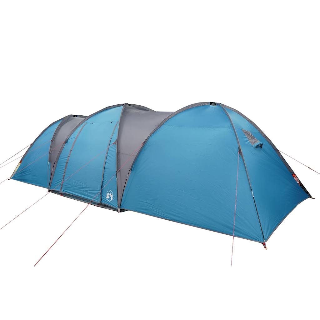 vidaXL Family Tent Dome 8-Person Blue Waterproof