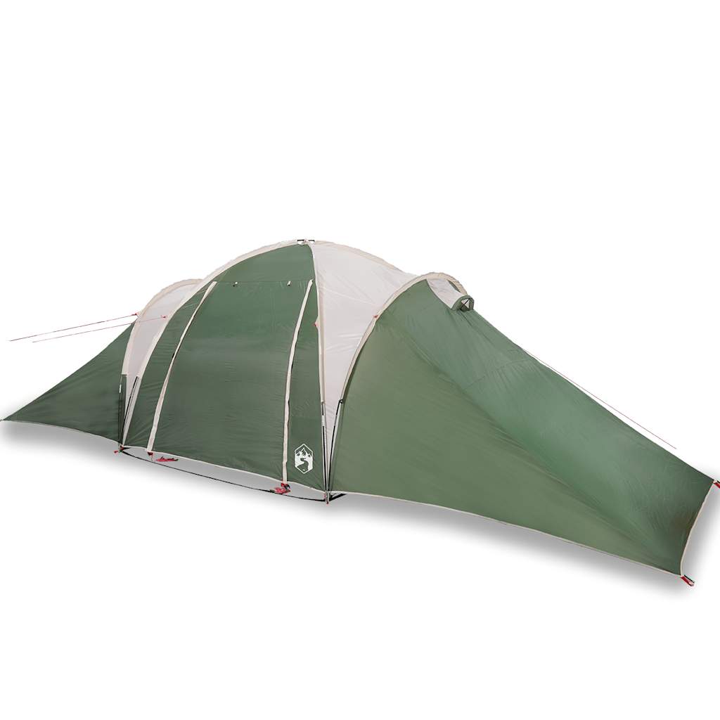 vidaXL Family Tent Dome 6-Person Green Waterproof