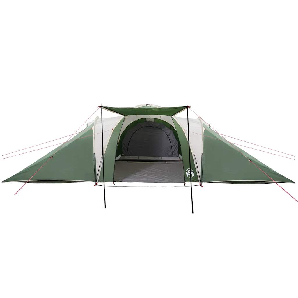 vidaXL Family Tent Dome 6-Person Green Waterproof