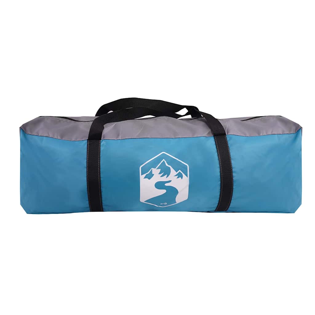 Camping Tent 2-Person Blue Waterproof