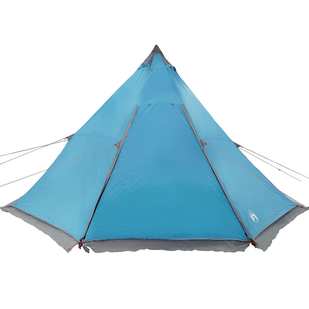 vidaXL Family Tent Tipi 6-Person Blue Waterproof