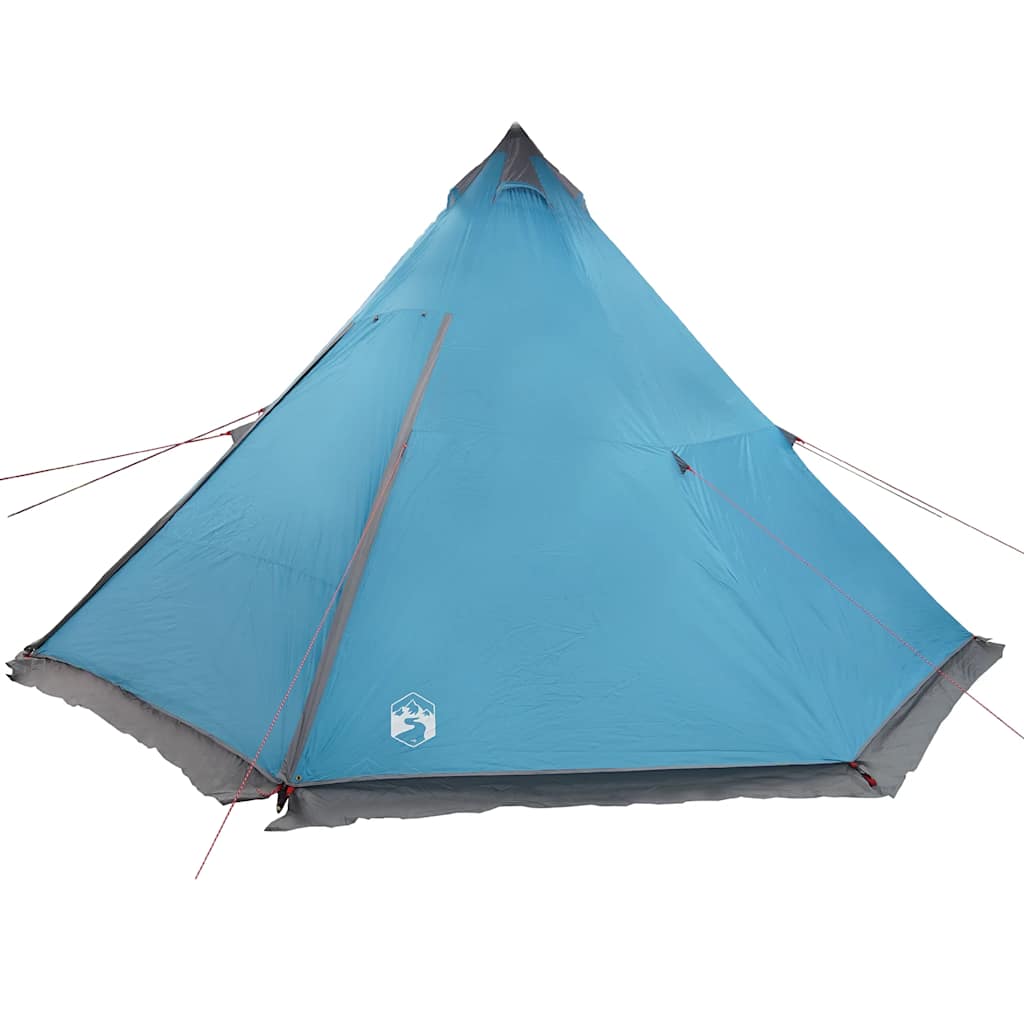 vidaXL Family Tent Tipi 6-Person Blue Waterproof