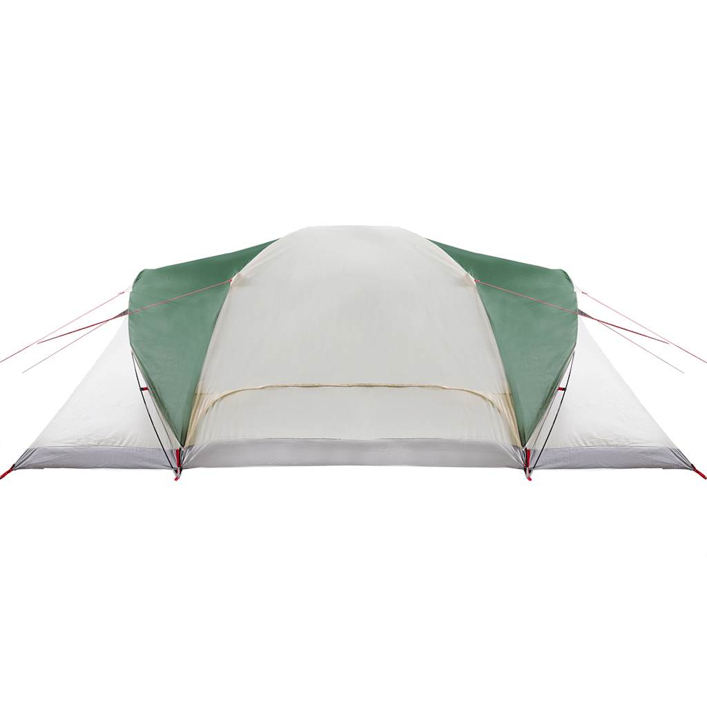 vidaXL Family Tent Dome 6-Person Green Waterproof