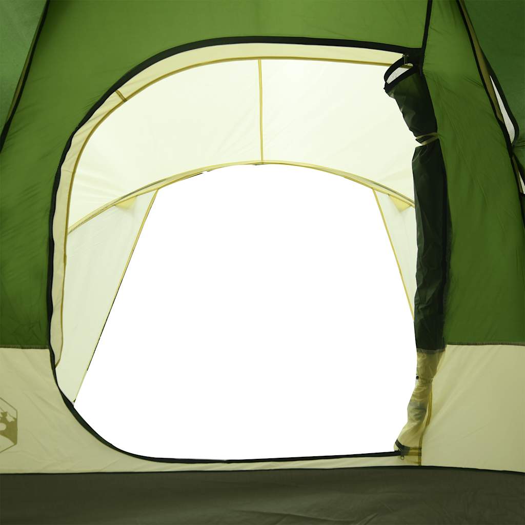 vidaXL Family Tent Dome 6-Person Green Waterproof