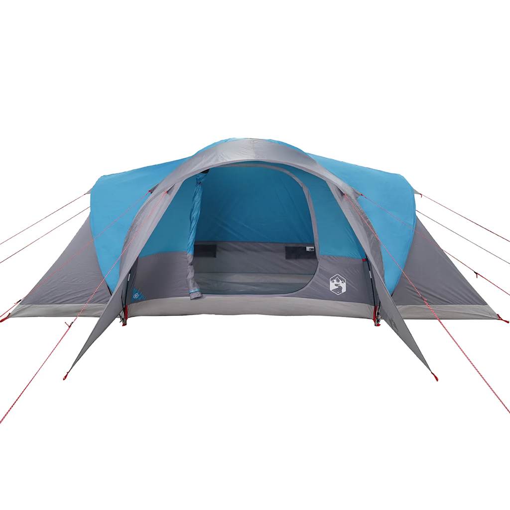 vidaXL Family Tent Dome 6-Person Blue Waterproof