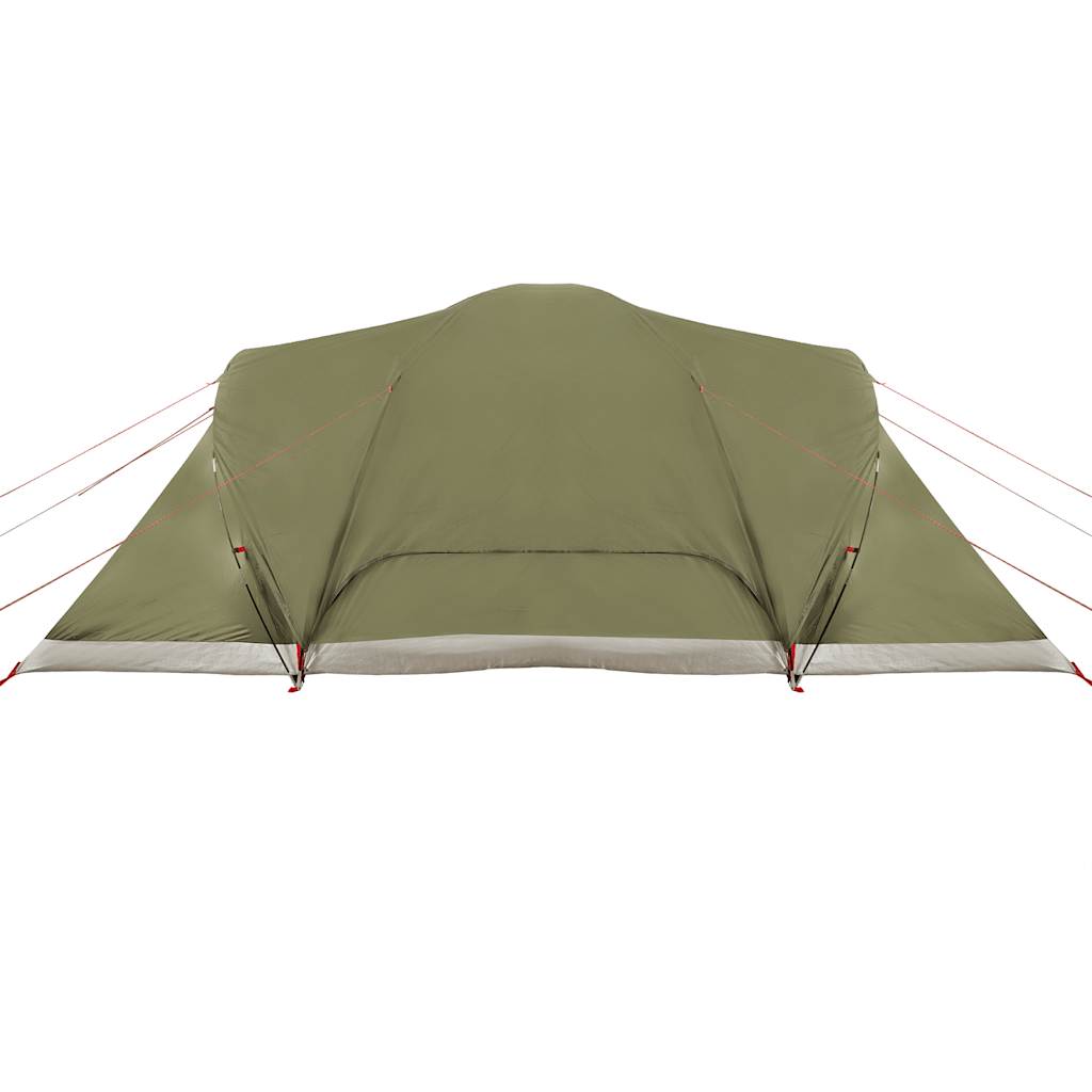 vidaXL Family Tent Dome 6-Person Olive Green Waterproof