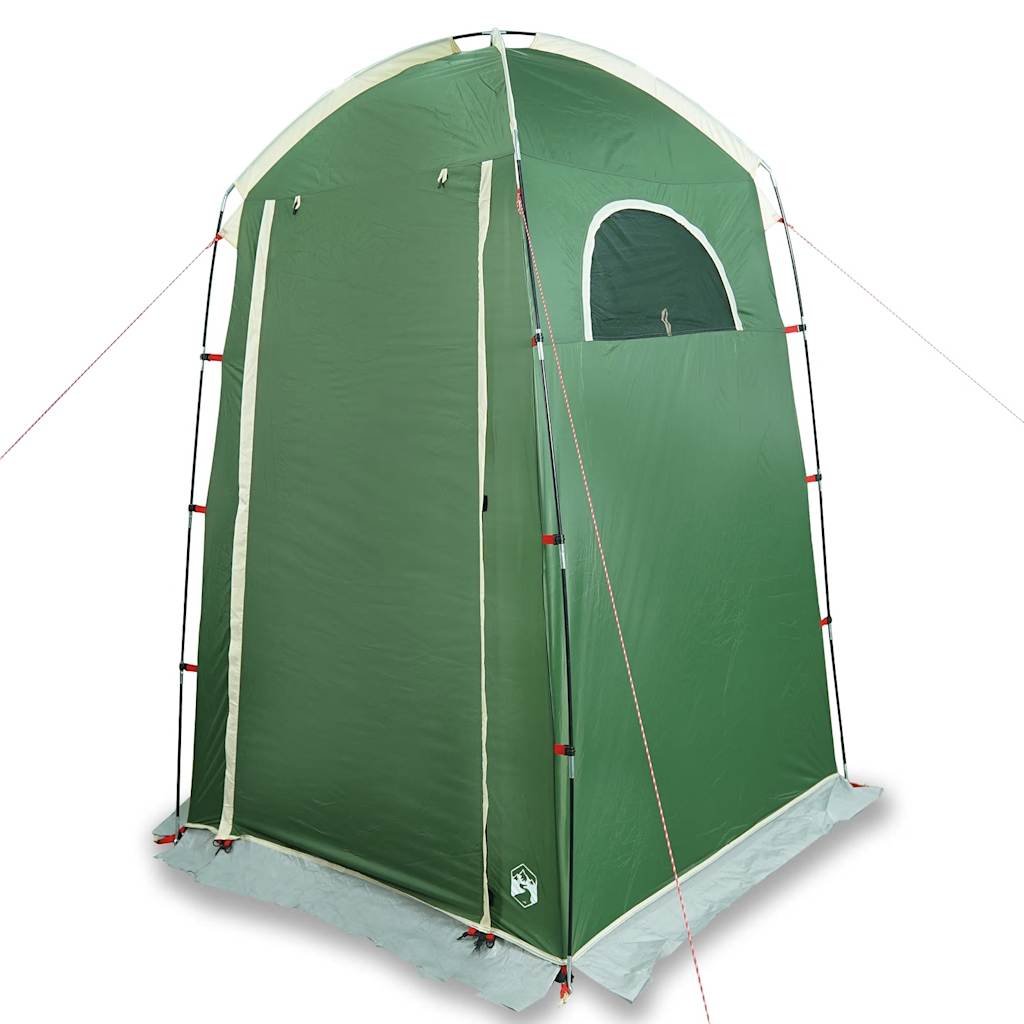 vidaXL Shower Tent Green Waterproof