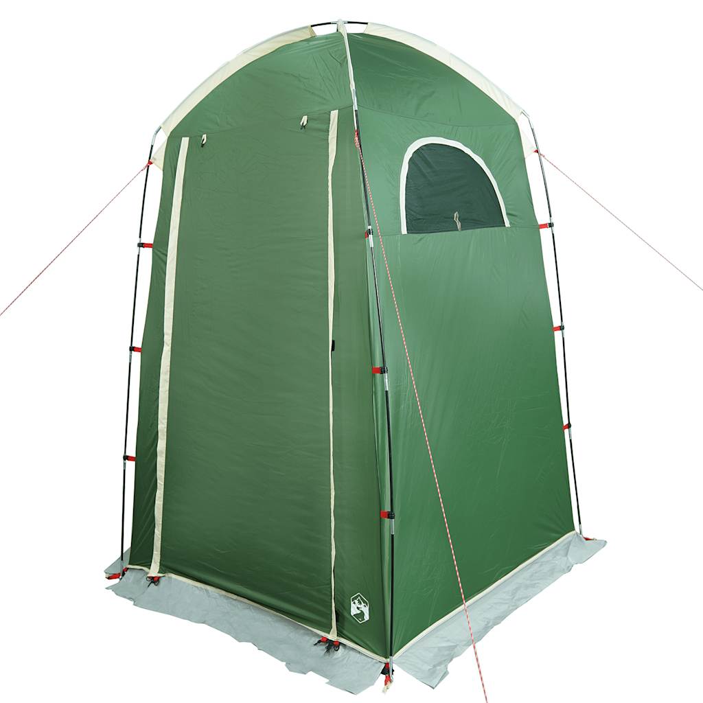 vidaXL Shower Tent Green Waterproof