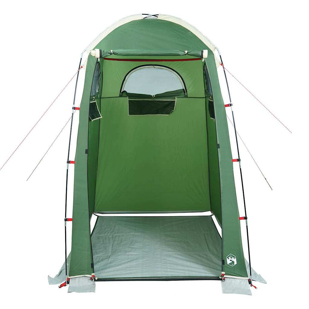 vidaXL Shower Tent Green Waterproof