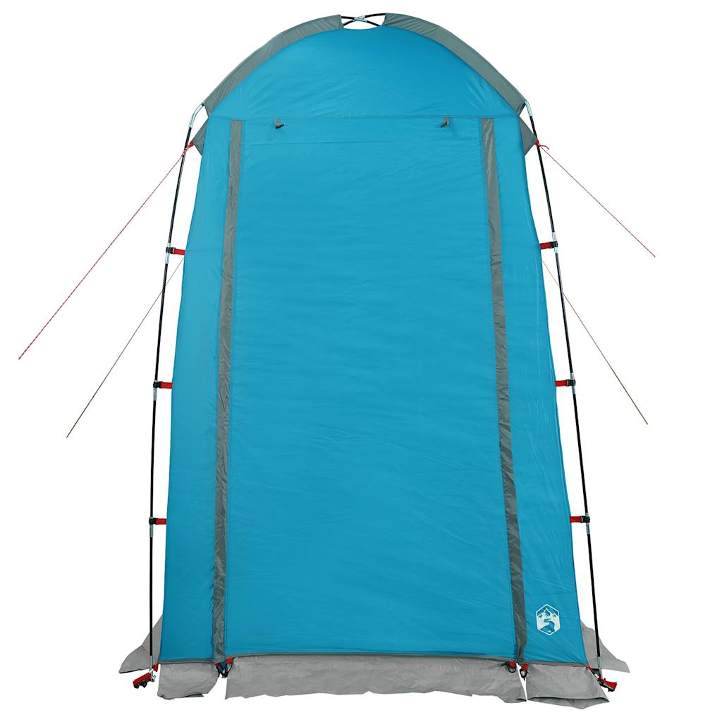 vidaXL Shower Tent Blue Waterproof