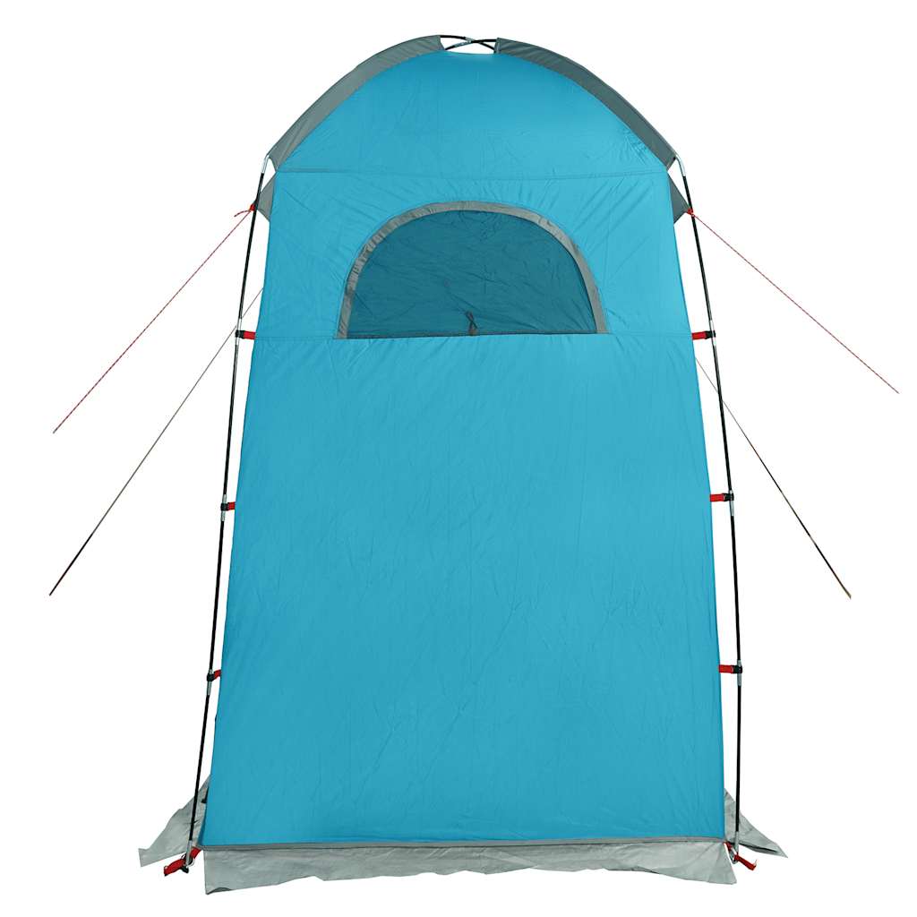 vidaXL Shower Tent Blue Waterproof