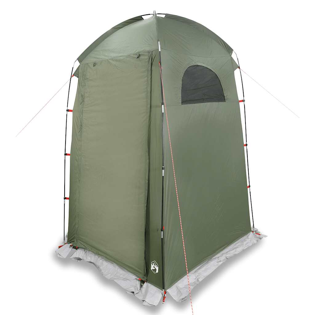 vidaXL Shower Tent Olive Green Waterproof