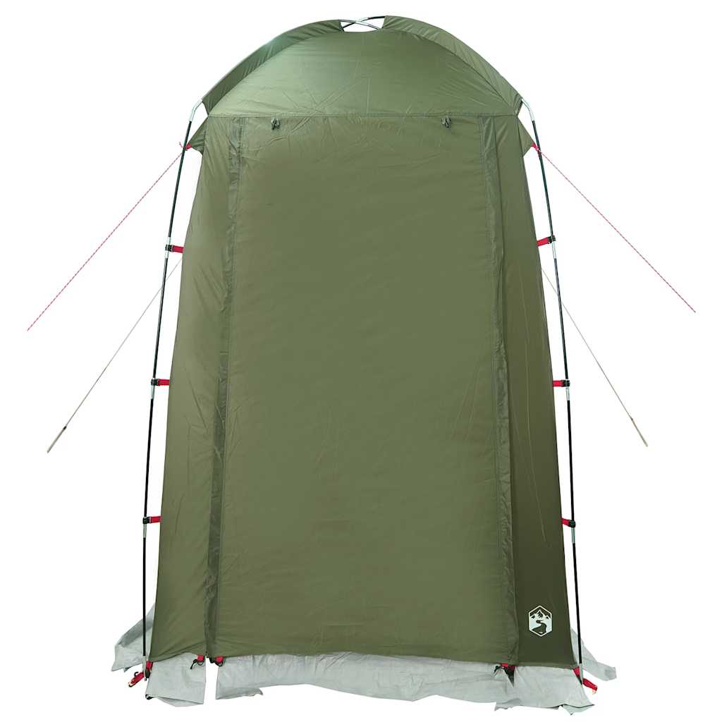 vidaXL Shower Tent Olive Green Waterproof