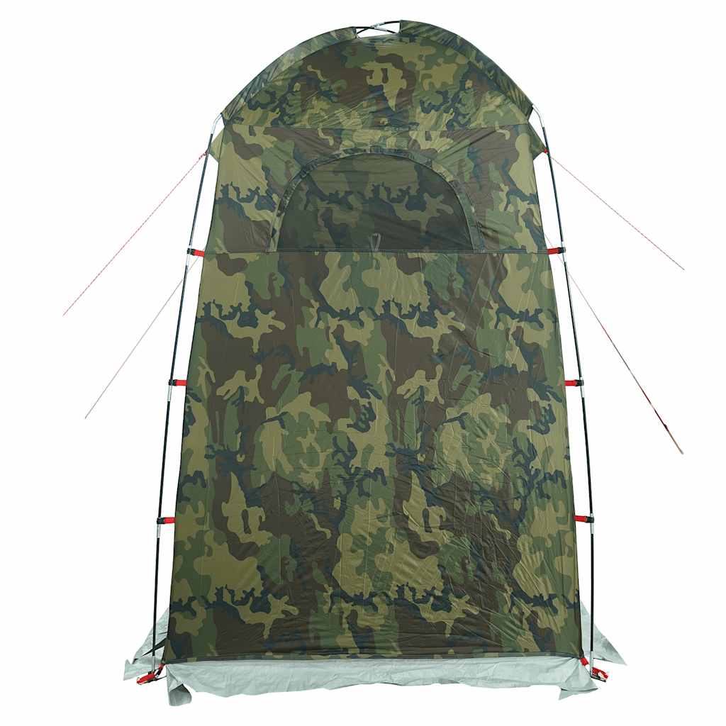 vidaXL Shower Tent Camouflage Waterproof