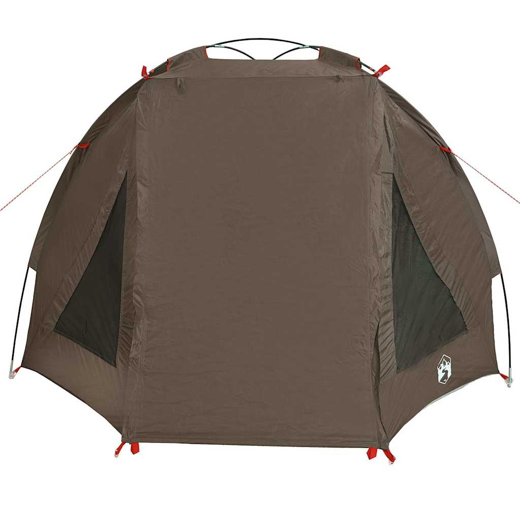 vidaXL Fishing Tent Brown Waterproof