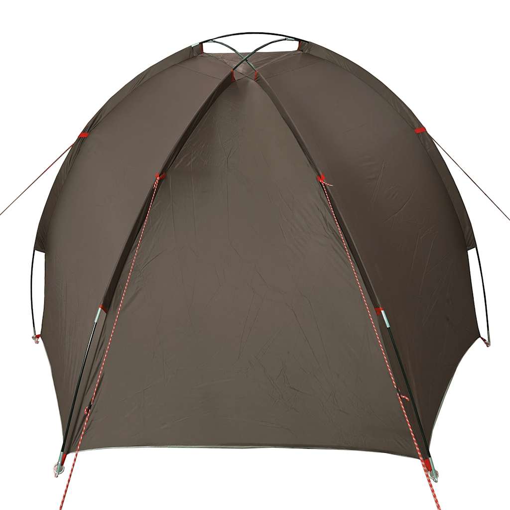 vidaXL Fishing Tent Brown Waterproof