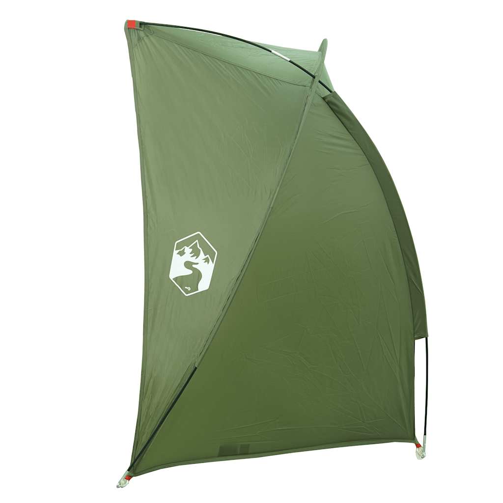 vidaXL Fishing Tent Olive Green Waterproof