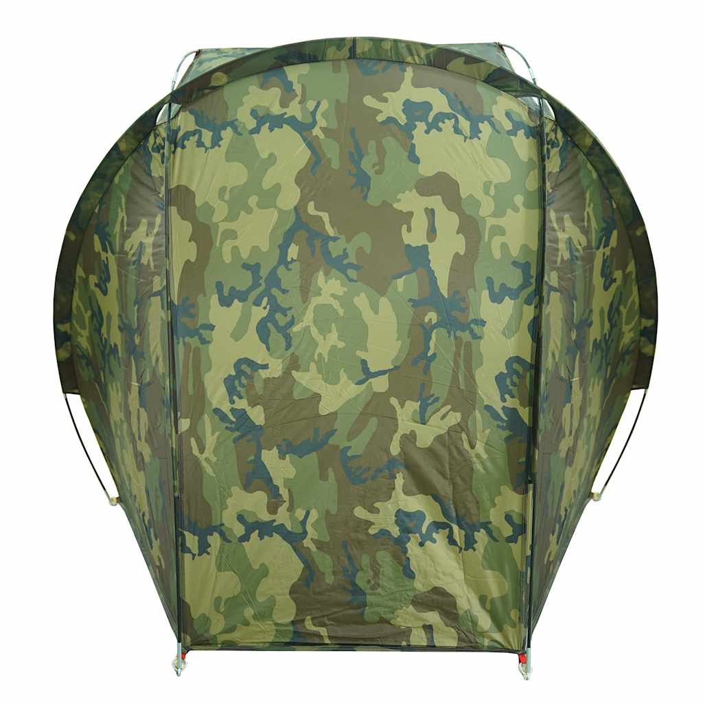 vidaXL Fishing Tent Camouflage Waterproof