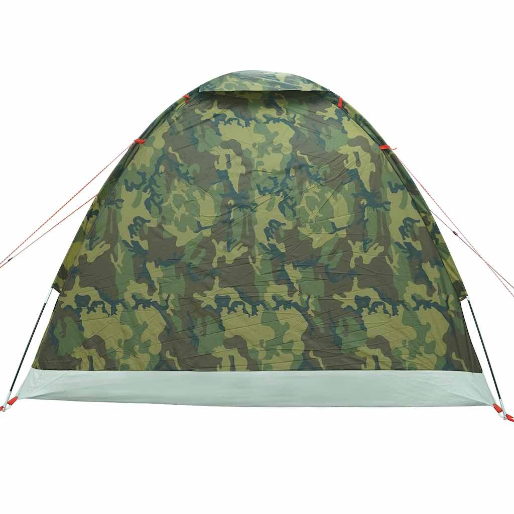 vidaXL Fishing Tent 2-Person Camouflage Waterproof