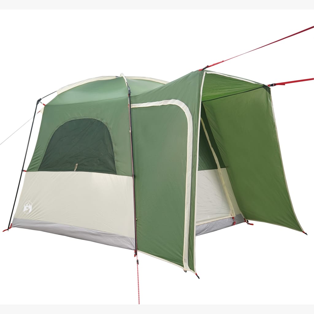 vidaXL Car Tent 4-Person Green Waterproof