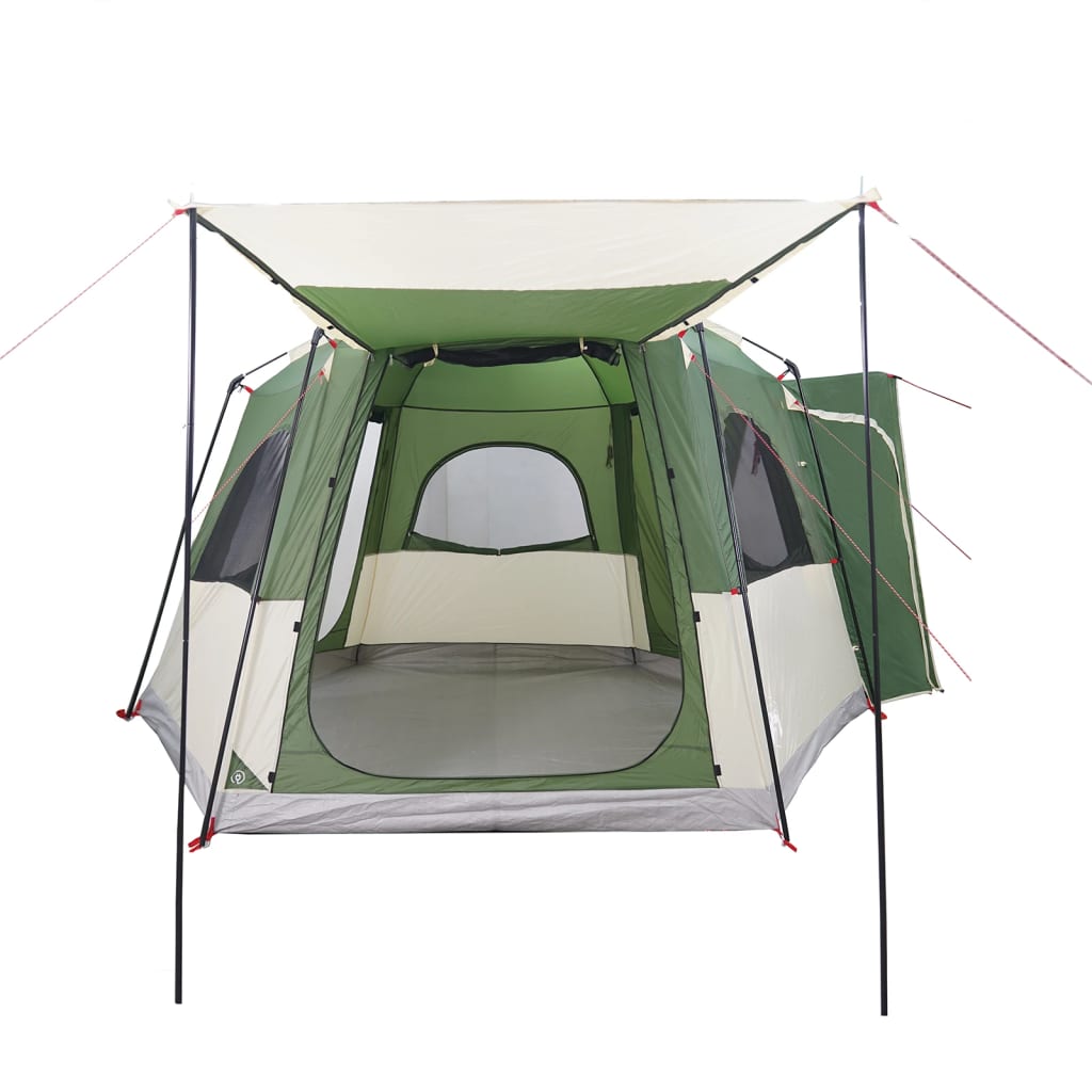 vidaXL Car Tent 4-Person Green Waterproof