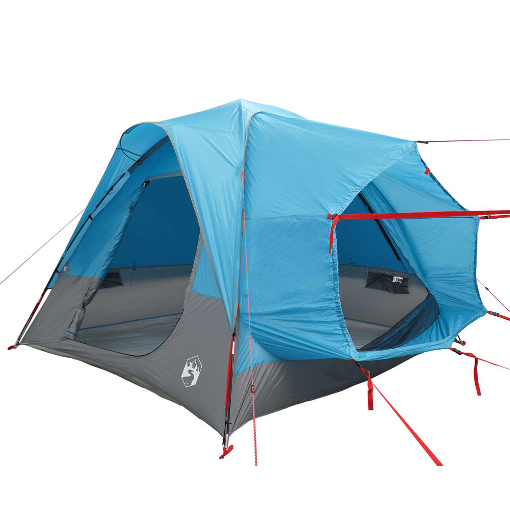 vidaXL Car Tent 4-Person Blue Waterproof