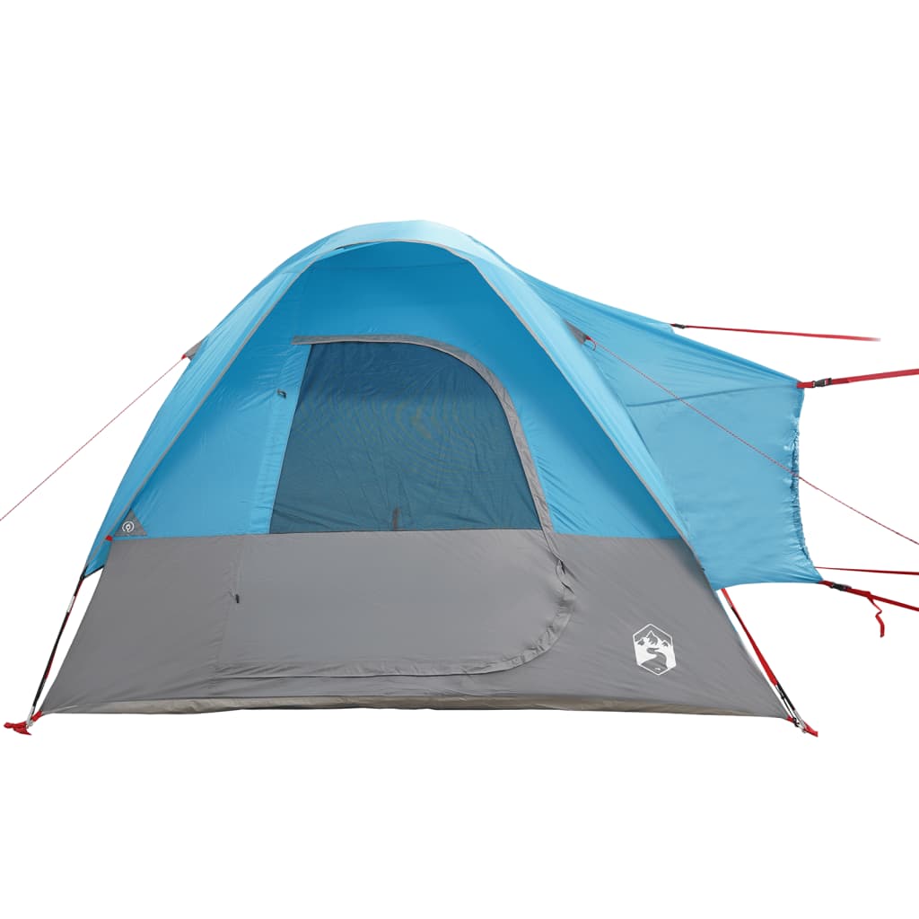 vidaXL Car Tent 4-Person Blue Waterproof