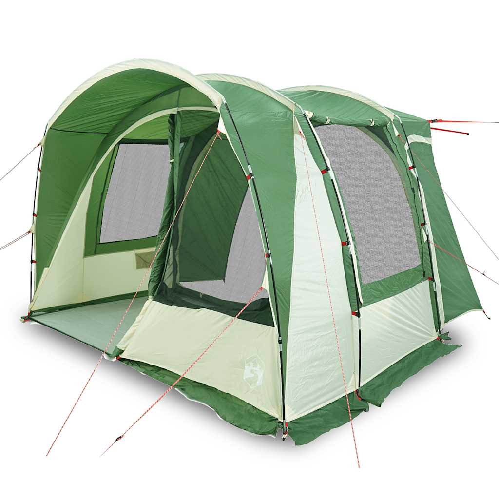 vidaXL Car Tent 4-Person Green Waterproof