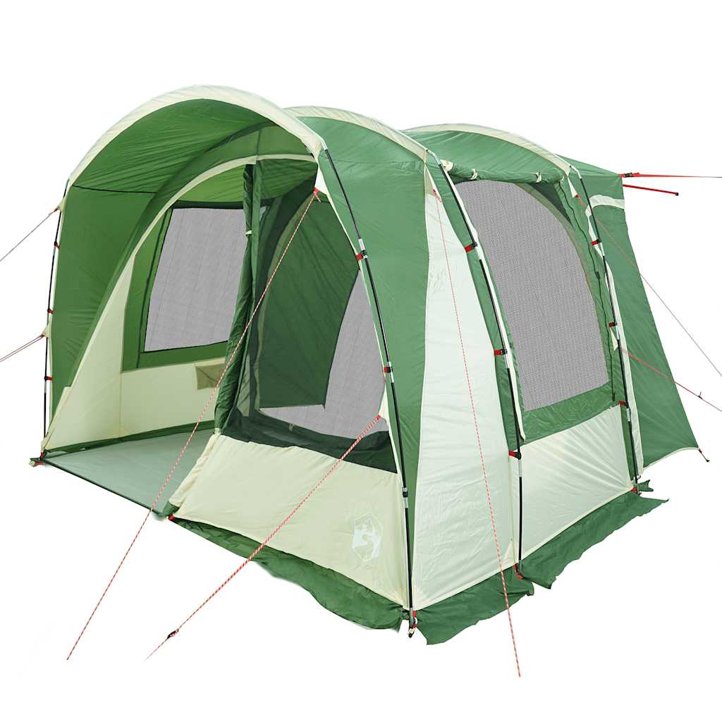 vidaXL Car Tent 4-Person Green Waterproof