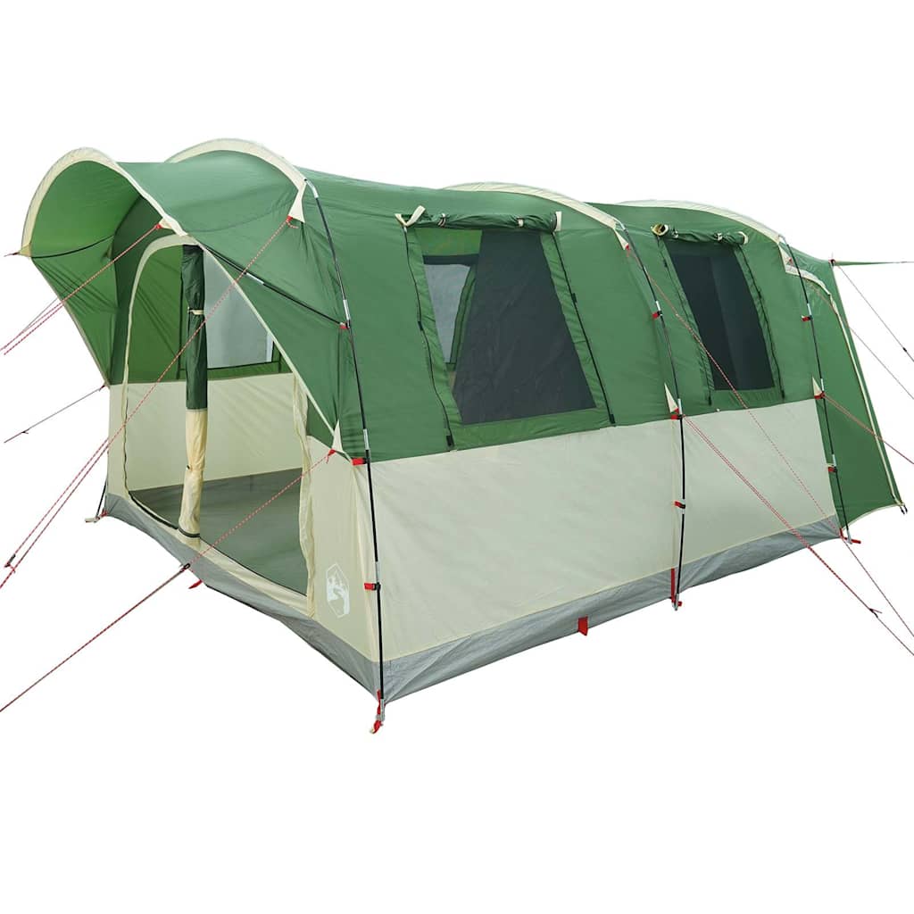 vidaXL Car Tent 4-Person Green Waterproof