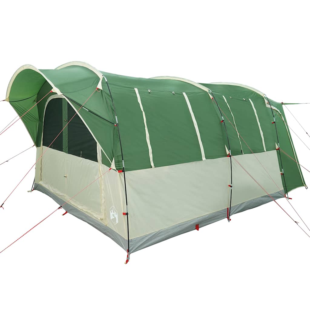 vidaXL Car Tent 4-Person Green Waterproof