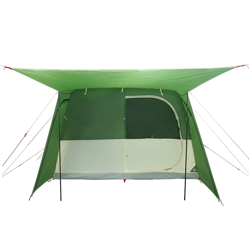 vidaXL Car Tent 4-Person Green Waterproof