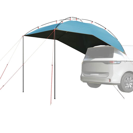 vidaXL Car Tent Blue Waterproof