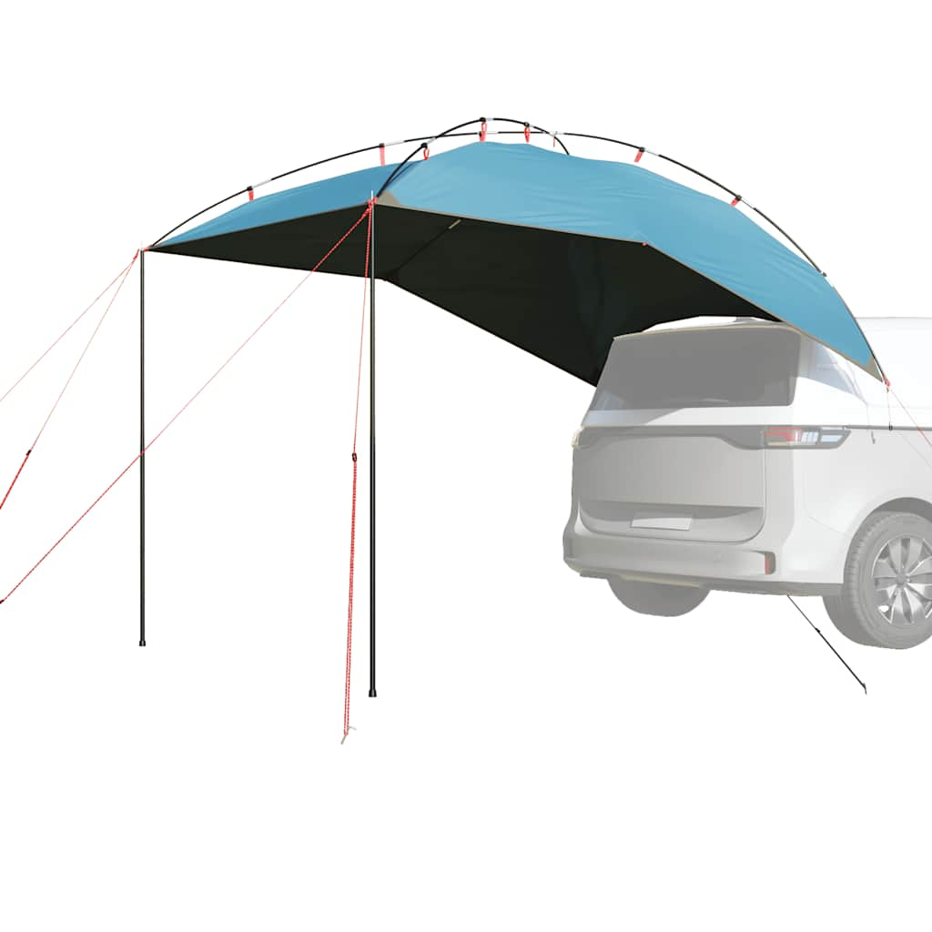 vidaXL Car Tent Blue Waterproof