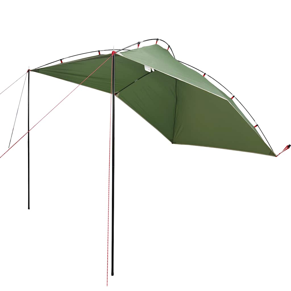 vidaXL Car Tent Green Waterproof