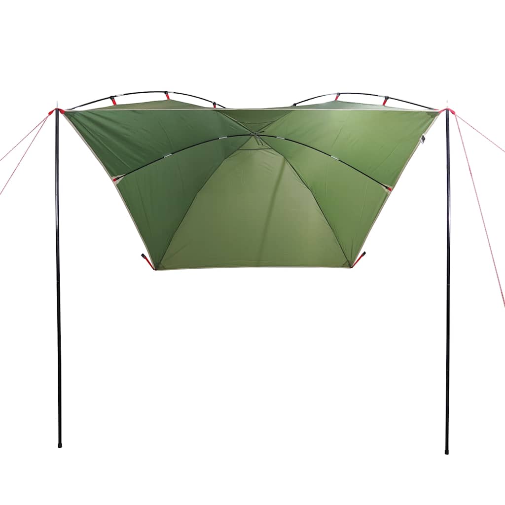 vidaXL Car Tent Green Waterproof