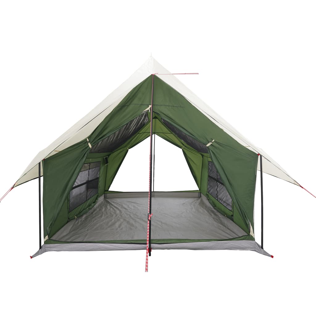 vidaXL Camping Tent 5-Person Green Waterproof