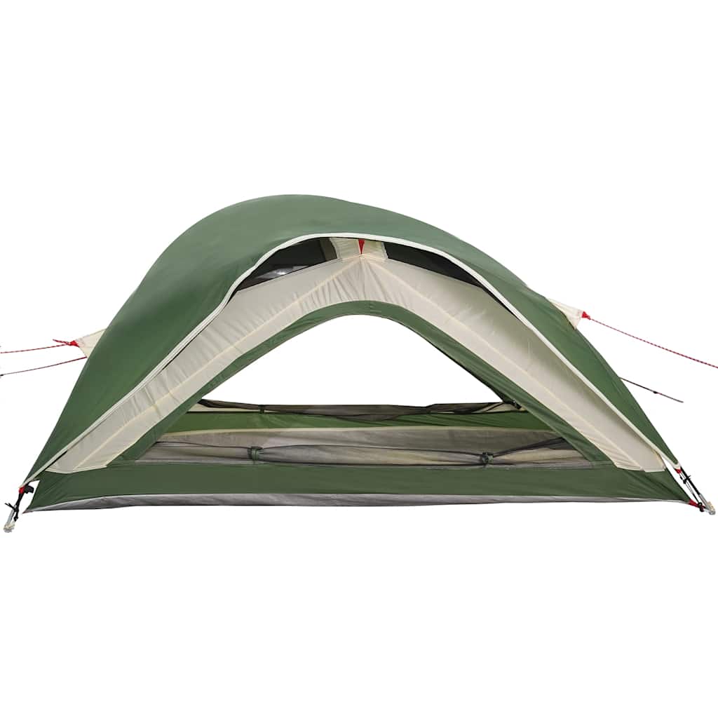 Camping Tent 1-Person Green Waterproof