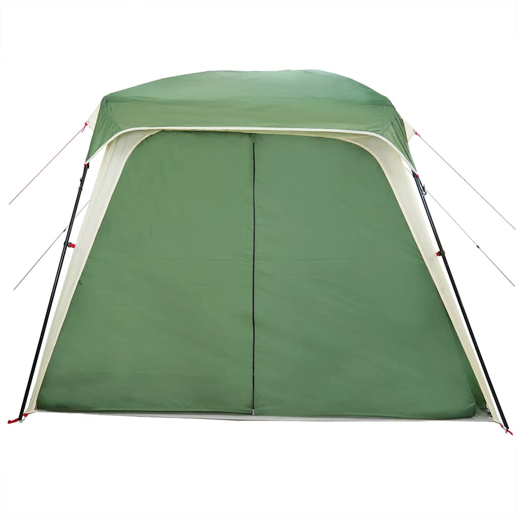 Camping Tent with Porch Dome 5-Person Green Waterproof