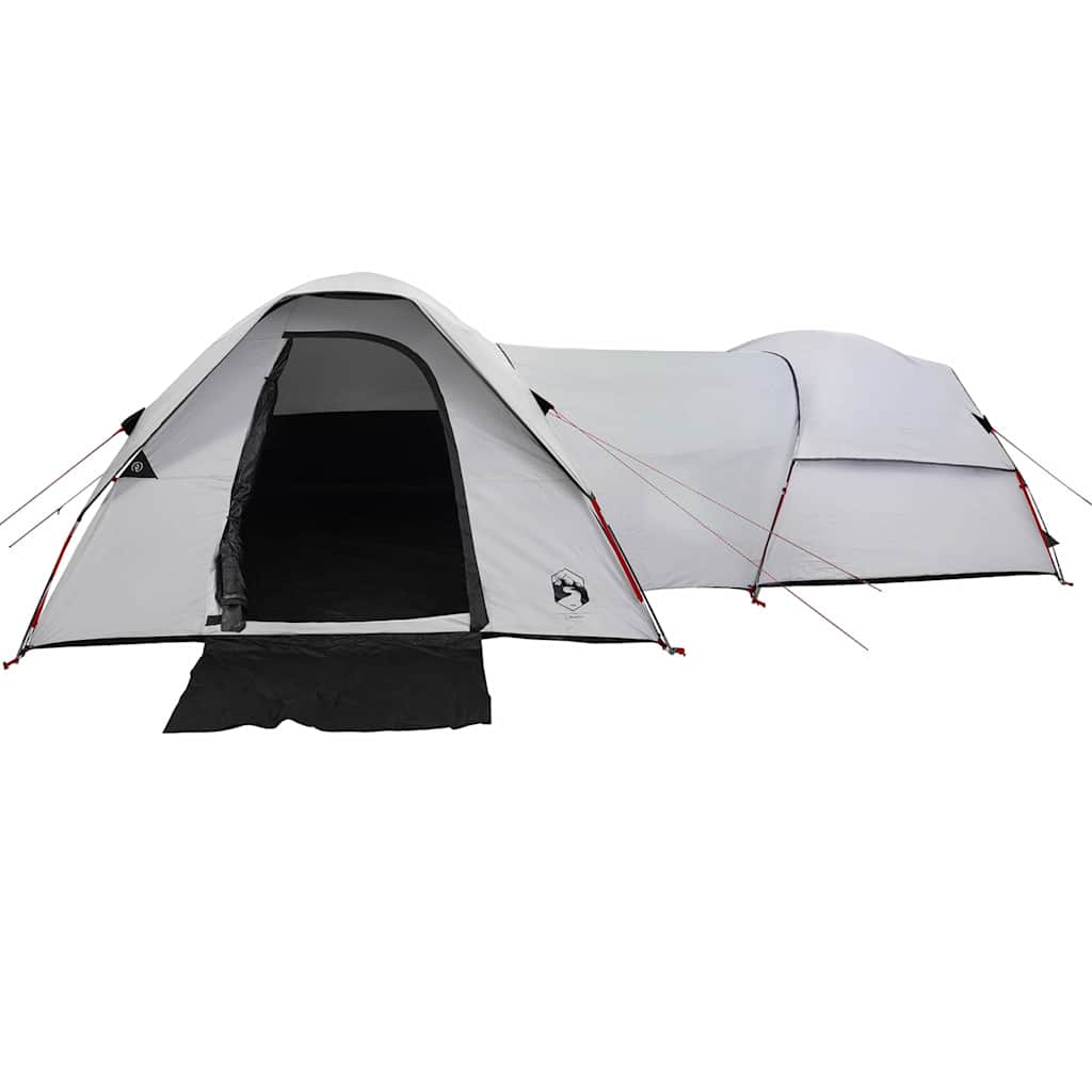 Camping Tent 5-Person White Blackout Fabric Waterproof