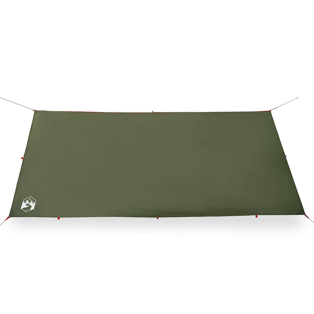 Camping Tarp Olive Green 366x306 cm Waterproof