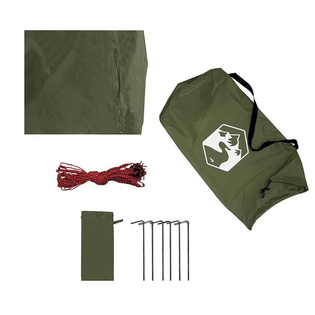 Camping Tarp Olive Green 506x306 cm Waterproof