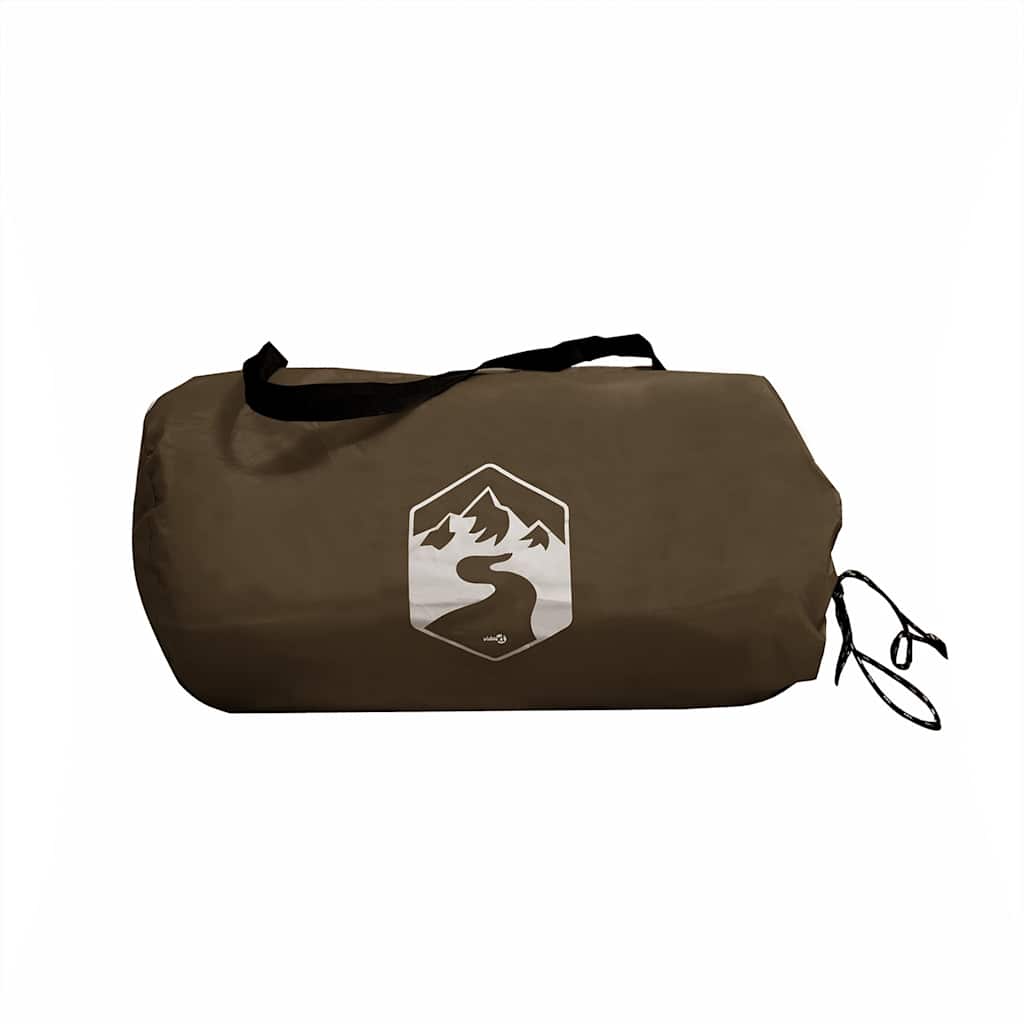 Camping Tarp Brown 506x306 cm Waterproof