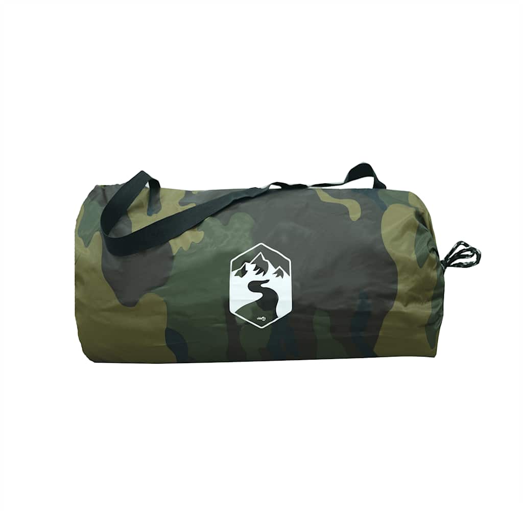 Camping Tarp Camouflage 506x306 cm Waterproof