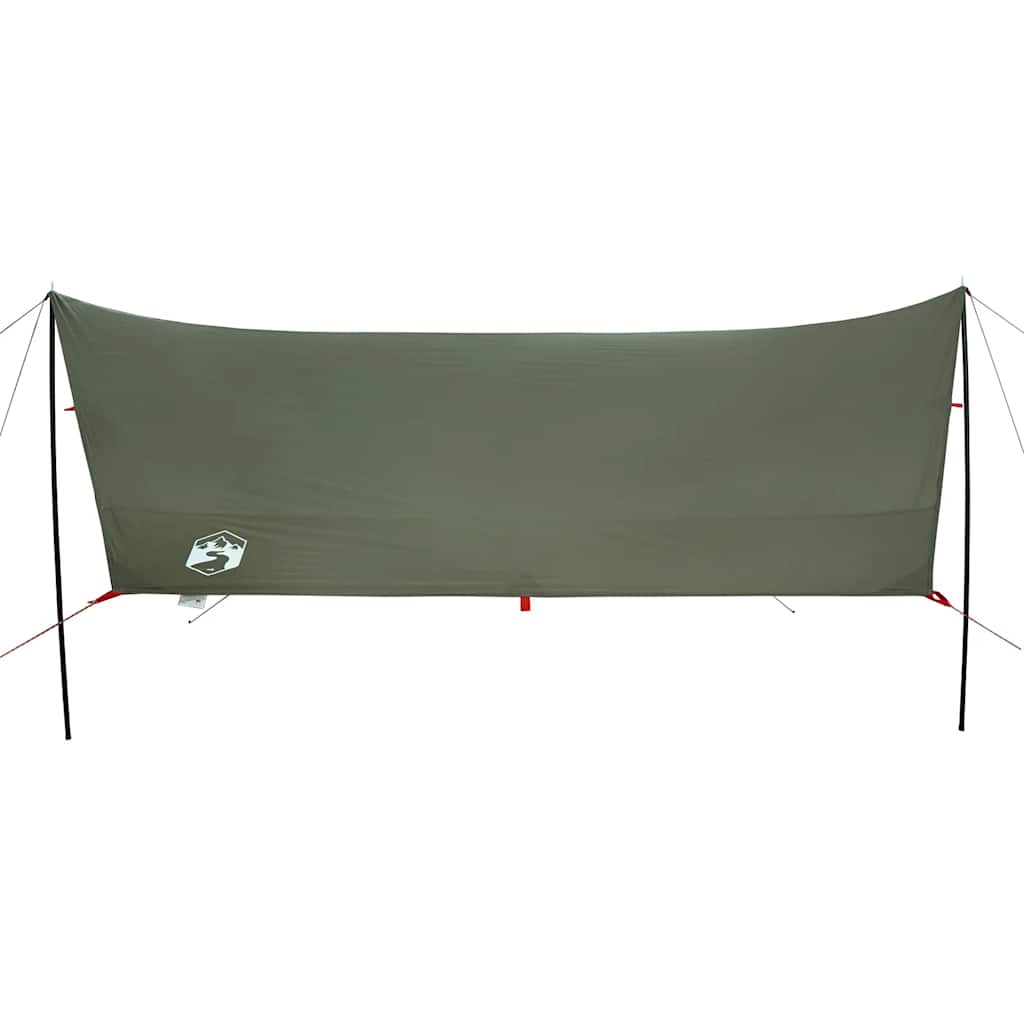 Camping Tarp Olive Green 462x306x211 cm Waterproof