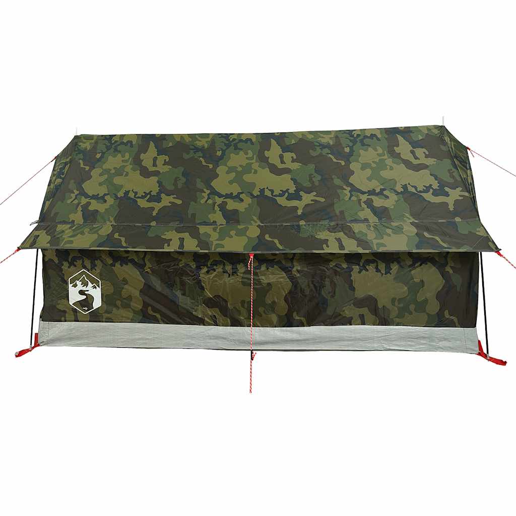 vidaXL Camping Tent 2-Person Camouflage Waterproof